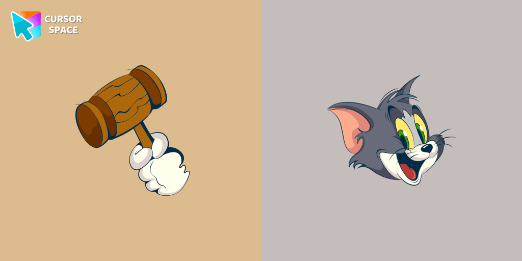 Happy Tom cursor pack