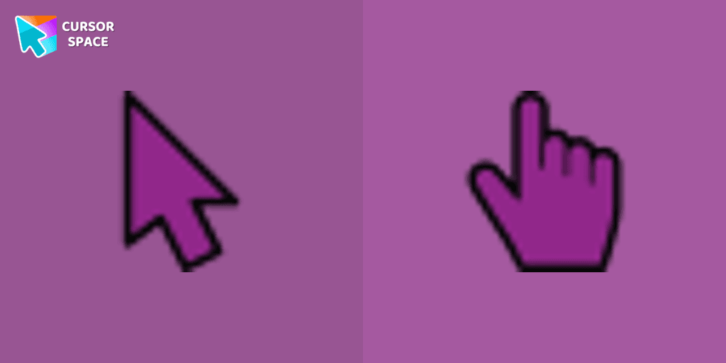 Purple cursor pack